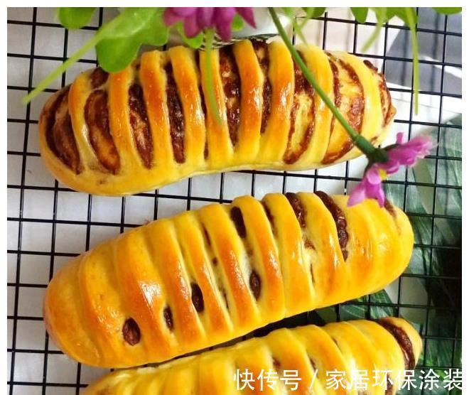 毛毛虫|在家做毛毛虫面包，没有一点添加剂，小朋友最喜欢，真是好吃极了