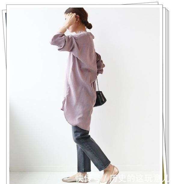 棕色 紫色上衣现在也很时髦,轻松完成秋季的优雅穿搭!