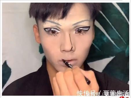 仿妆 小哥哥仿妆“巴卫”,开局粉底不要钱看到最后非你不嫁了