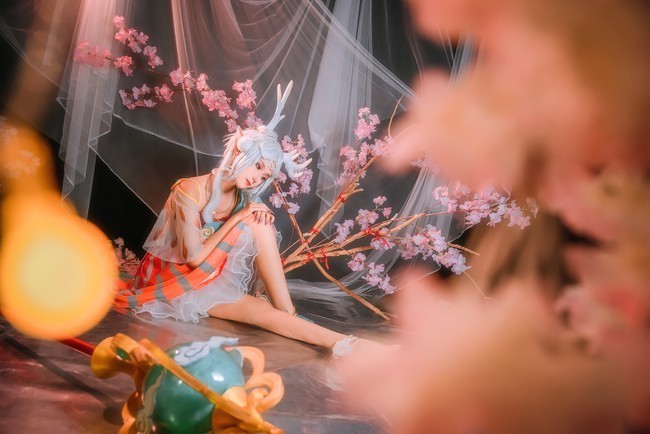 神鹿|cos:瑶-遇见神鹿,林中的小可爱