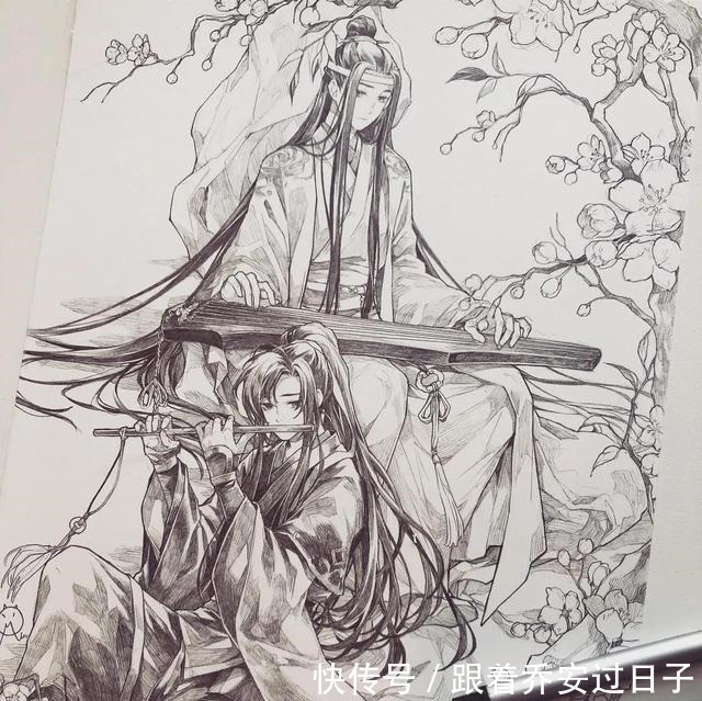 CG原画插画教程超级细致的人物线稿~可以单独出道了