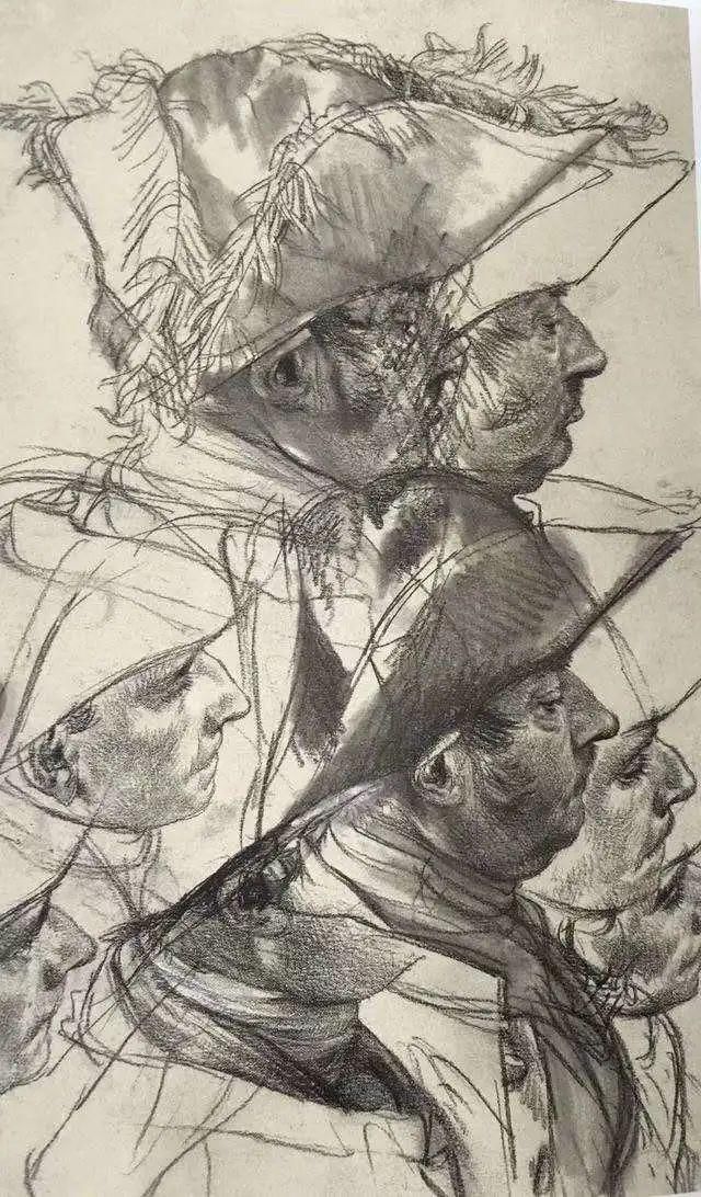  作品|门采尔素描下的底层人民