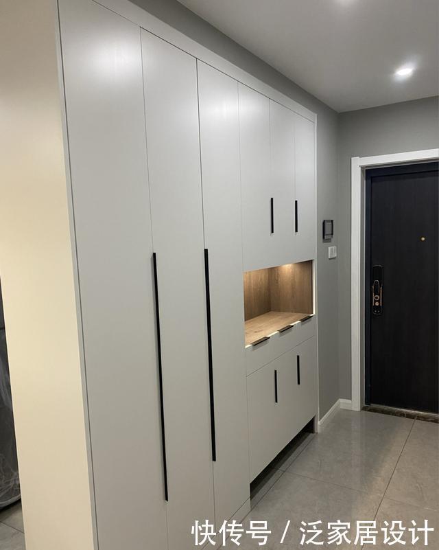 鞋柜|历时半年完工,全屋打扫干净真心满意,电视墙没有一点造型很喜欢