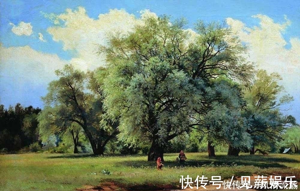 创作!“崛起”吧中国油画,俄罗斯油画与中国水墨画技法相结合!完美!