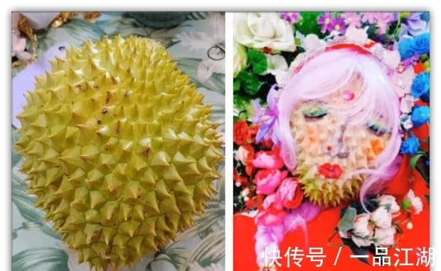 奇闻|奇闻：最近“水果化妆”火了，草莓忍了，榴莲忍了，却被它甜到了