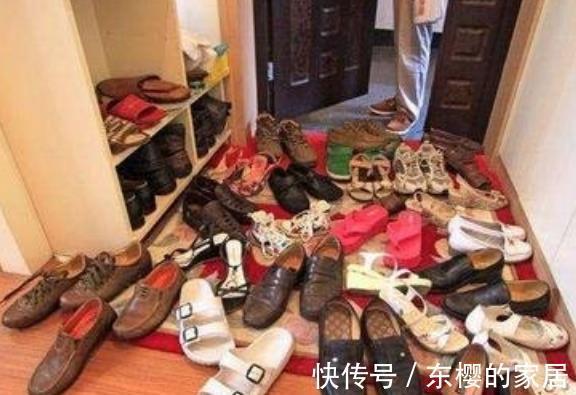 鞋托|参观邻居家,一进玄关就被迷住,地上没有一双鞋,回家我也照着装