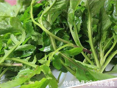 美味|此菜是野菜中的美味,营养丰富的蔬菜,也是减肥人士的必备选择