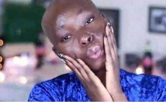 化妆 黑人妹子化妆竟用掉5瓶粉底液,看到结果后美呆了