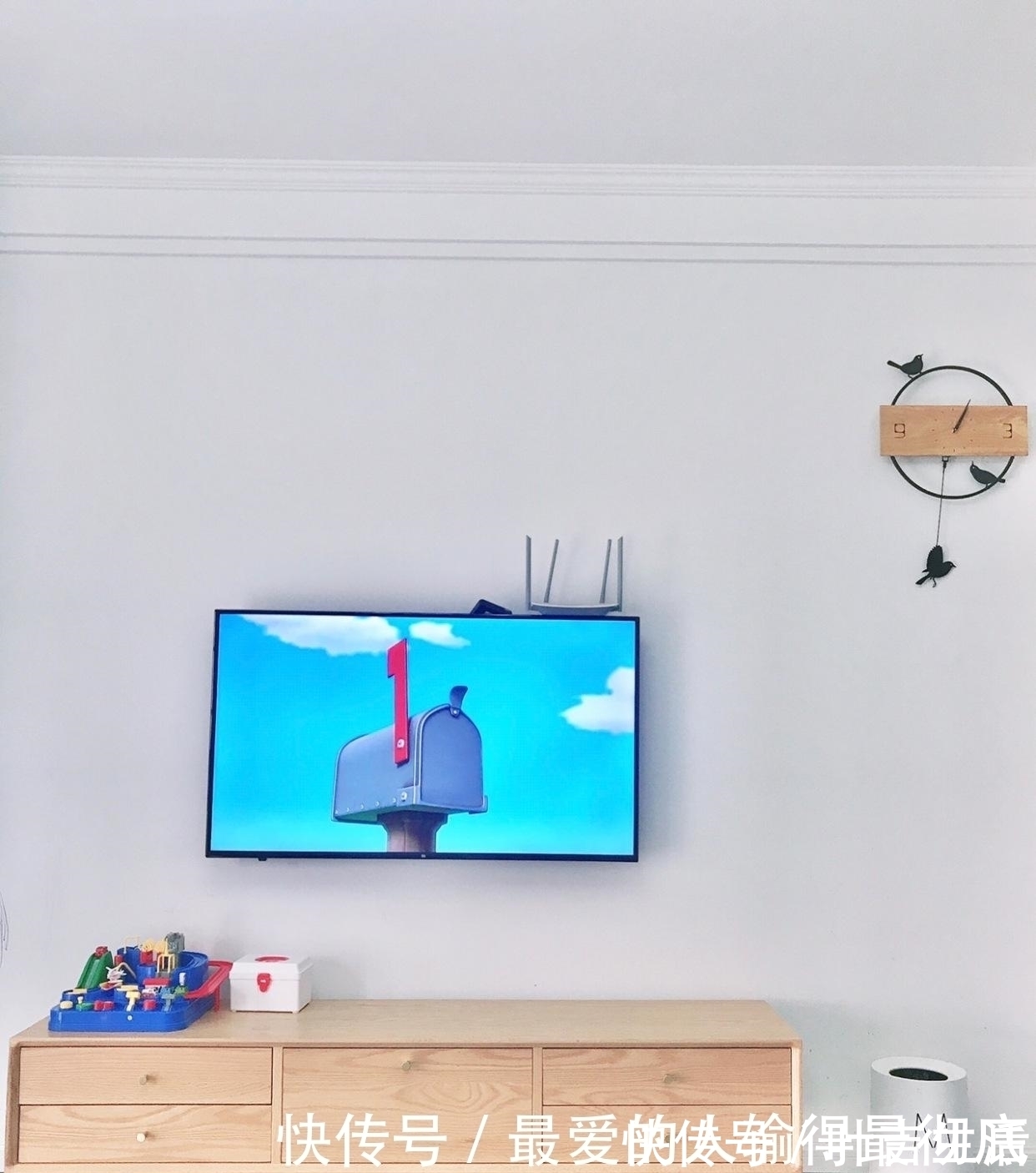 电视墙|她家新房不做电视墙,放弃吊顶,很漂亮,以后有房照着装晒晒