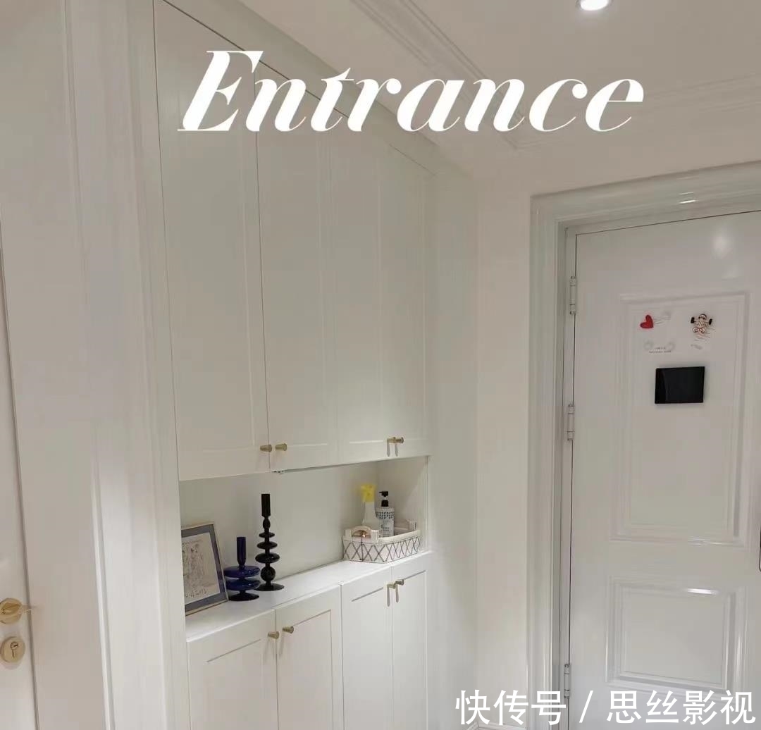 门槛石|女主坚持简洁实用的装修,不浪费1㎡的空间,入住2年依旧如新