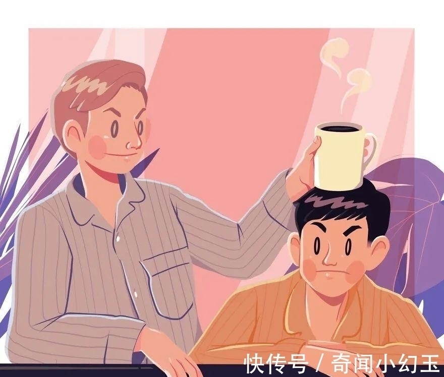 男性朋友!外国小哥用温情的插画,描绘出关于男人之间的浪漫,有点甜蜜