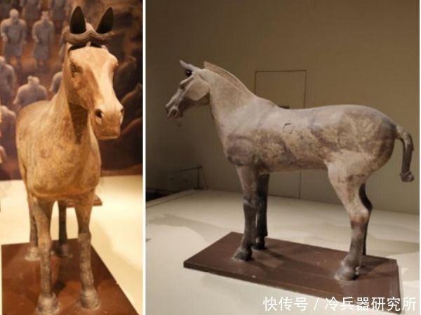 光秦兵俑有绿脸,马俑涂装也走结合风?秦始皇手办比唐三彩更精彩
