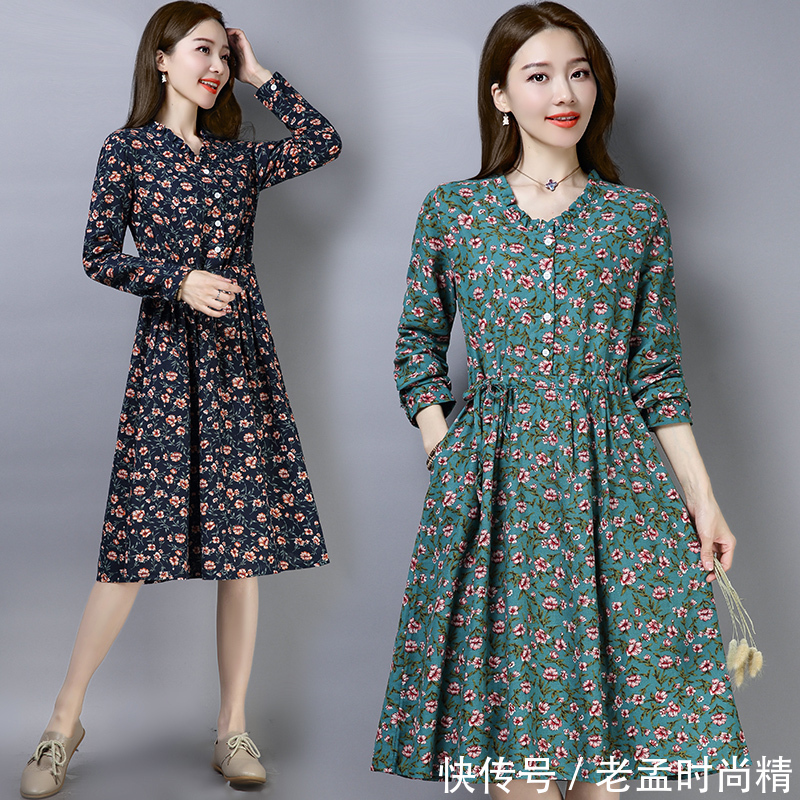 宽松 如果你比较胖,时冷时热的春季,建议穿麻棉大码装,显瘦且舒适