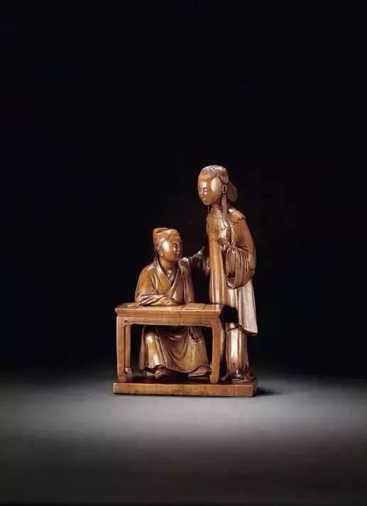 人物|栩栩如生的木雕人物,精致养眼!