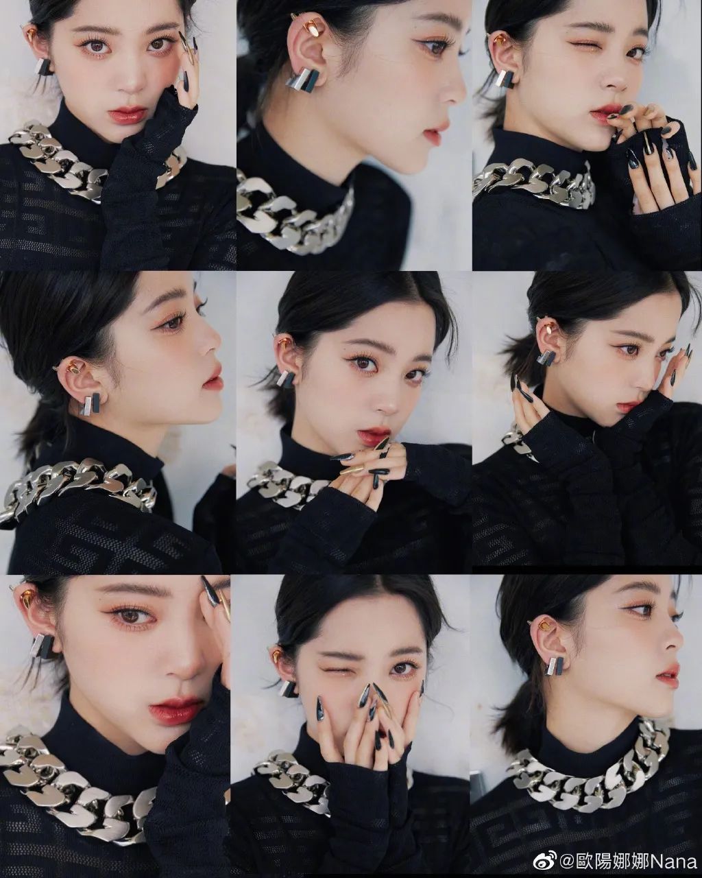 m 剪了短发的娜比，背啥我买啥