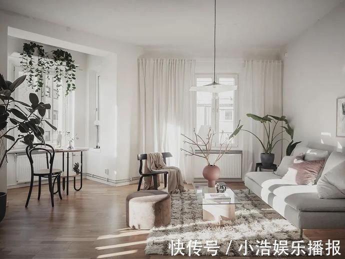 厨房|灵感家65㎡一室一厅，转角客厅和厨房简直美哭我