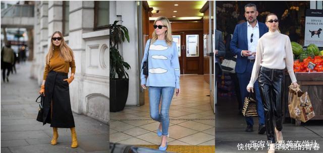  卫衣|卫衣已经过时了，这个冬天针织衫才美，闭着眼睛穿都好看