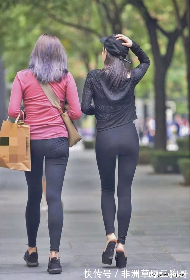 瑜伽|街拍瑜伽穿搭的小姐姐