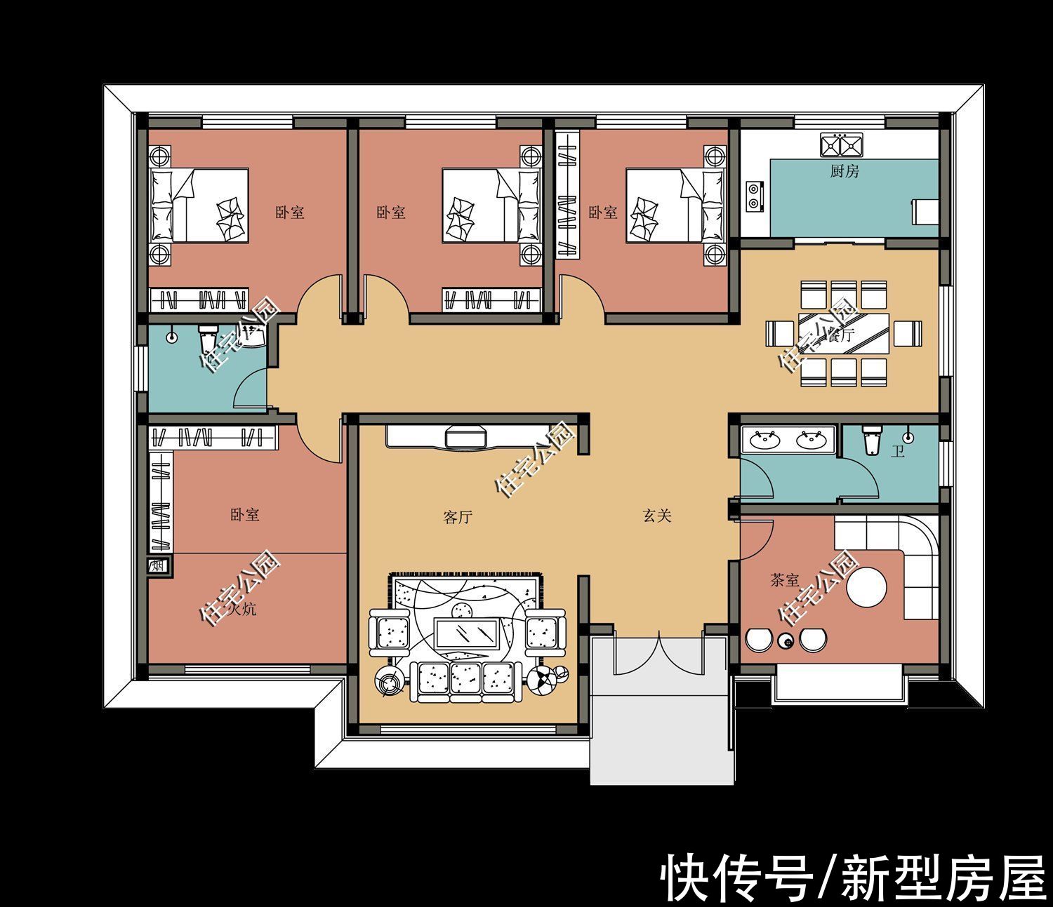 开门见山|20万还能在农村建别墅？来看看这三套！快来选出你最爱哪一套