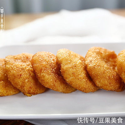 #健康甜蜜烘焙料理#?红豆沙地瓜饼?