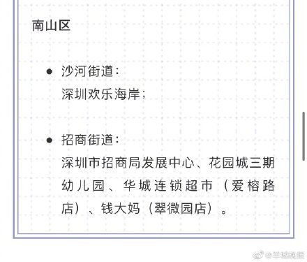 深圳|凌晨通报！23日深圳新增9例病例轨迹涉及福田、罗湖、南山