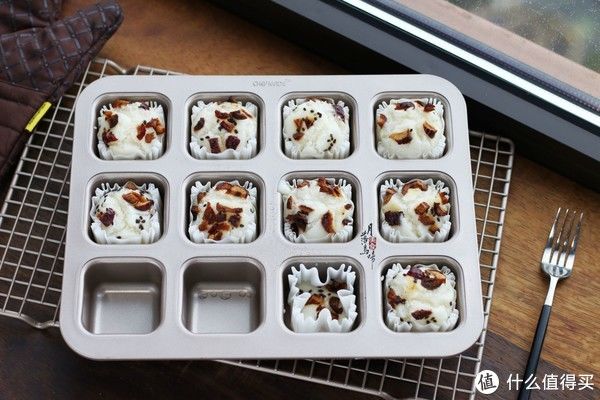 原来米糕这么简单！1杯牛奶2杯米，一拌一蒸就搞定，好吃到停不下