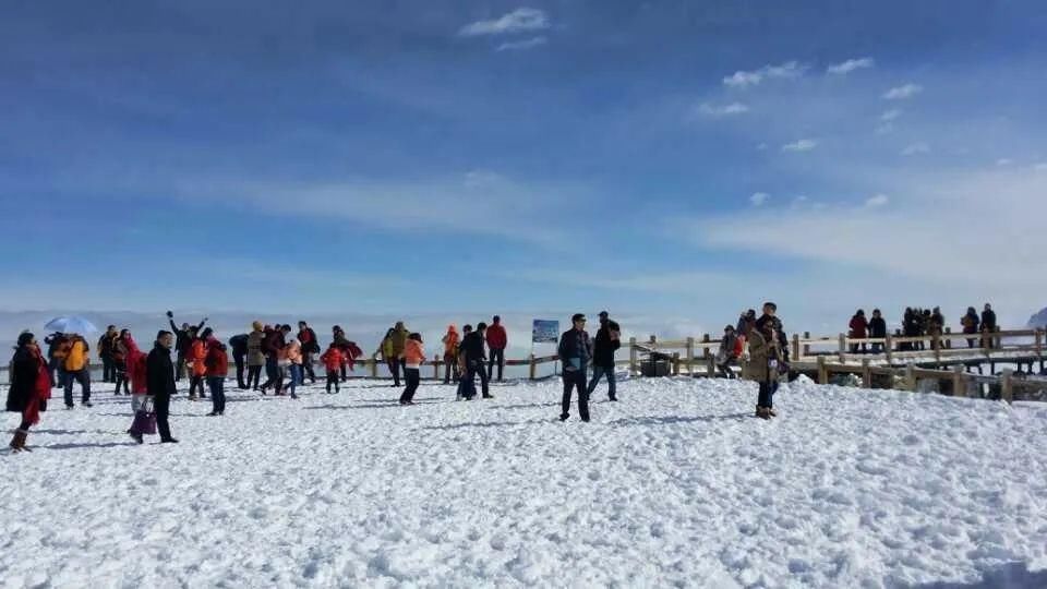 红军|蓝湖黄叶，红日白雪，这是达古之冬的别样魅力