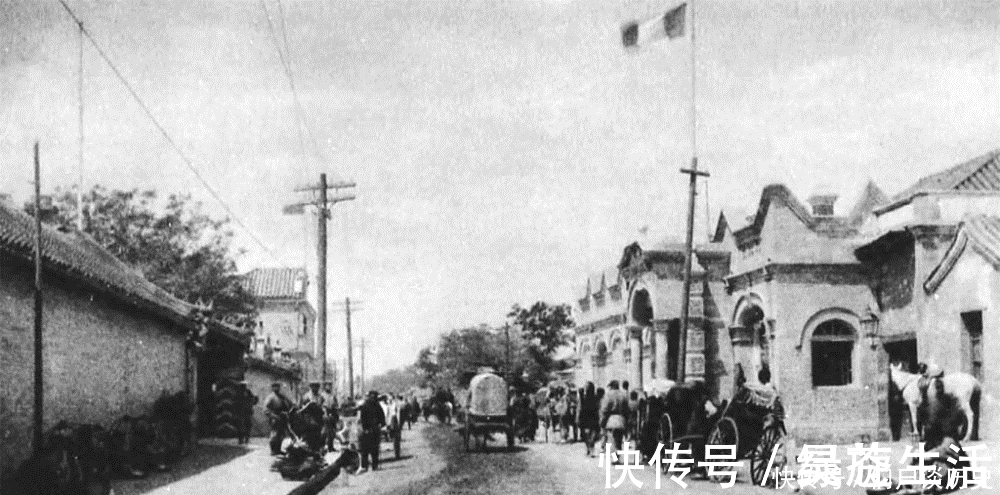 美军|1901年老照片，颐和园入口、先农坛美军营地与颐和园十七孔桥