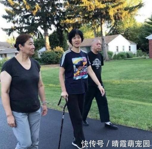 晒晒郎平教练在美国的家,出了门全是草坪,经常陪家人一起散步