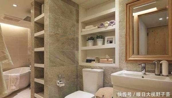承重墙|卫生间7个收纳大法，美观又实用，让空间立刻增大5倍