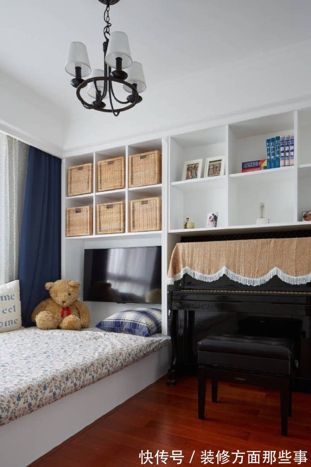 美式|美式风79平二居室除却实用性之外,极致铺陈多元个性魅力主张