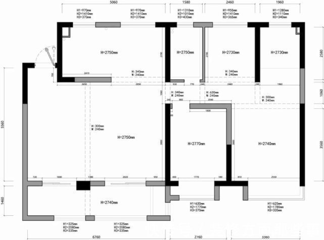 现代|120㎡现代轻奢风开放式设计和朴素的色调,有一种高品质的氛围!
