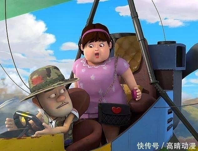 老婆|熊出没中光头强五位亲人“正脸”曝光,老婆太丑,女儿很可爱!