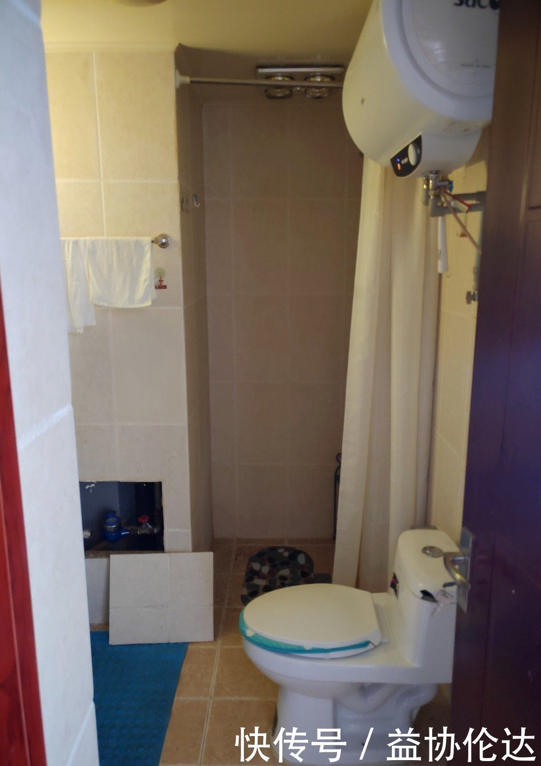 卧室|看了她的46㎡小窝,头一回见卧室装两个门,美观又实用,很聪明