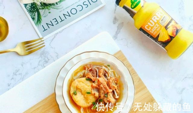 炖牛肉|秋季必备的高压锅美食,暖胃又暖心的金针菇牛腩煲!