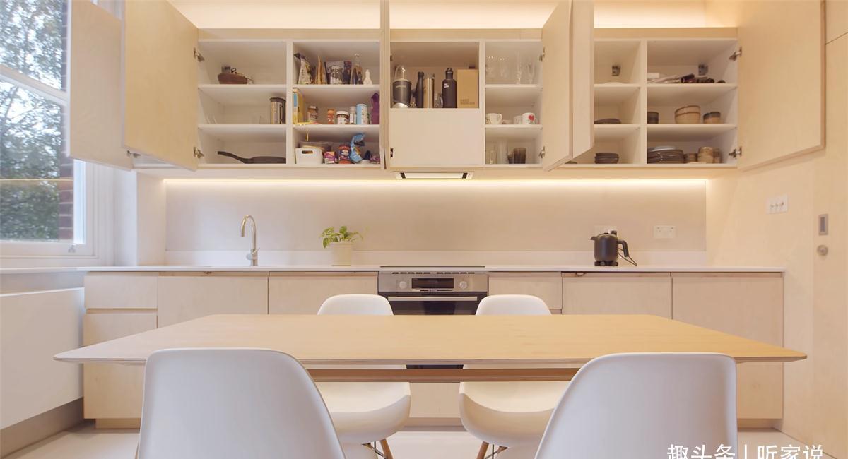 小家|他翻新29㎡蜗居:拆掉隔断做全开放空间,利用3米4层高做夹层卧室