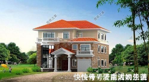 平面图|农村三层自建房平面图,经济实用,谁看了都想建