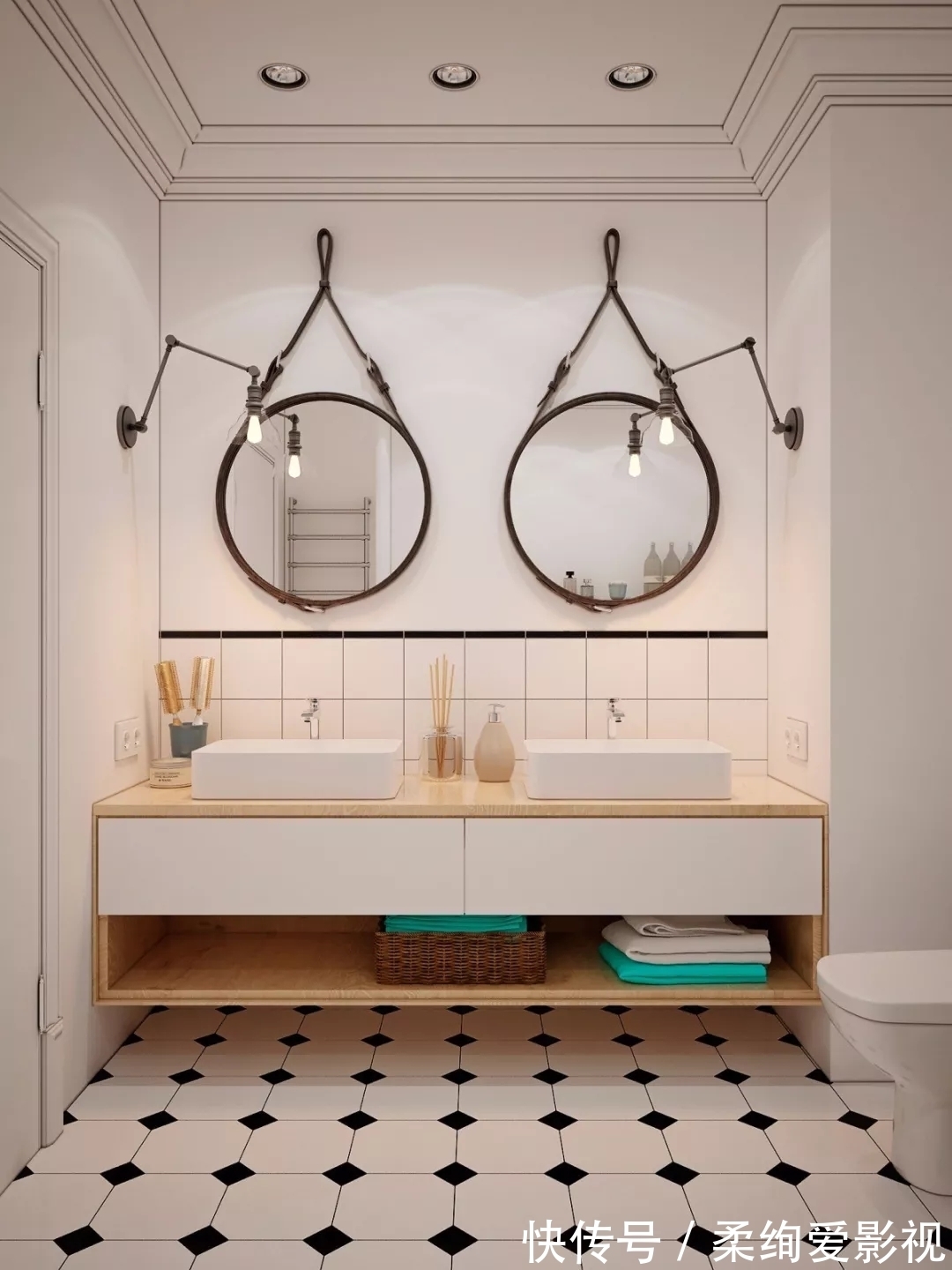 洗手盆|20张卫生间洗手盆设计案例，都很漂亮，总有一款你喜欢的！