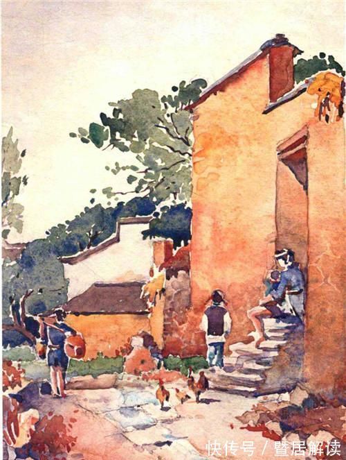 你是人间的四月天&女神林徽因是著名建筑师,她的绘画能力有多强?看3张手绘就懂了