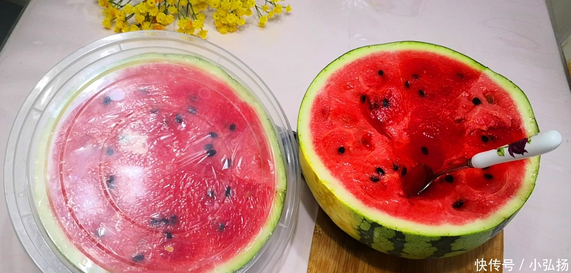 西瓜|为什么吃西瓜不能用勺子挖着吃好多人不知道原因,下次得改改了
