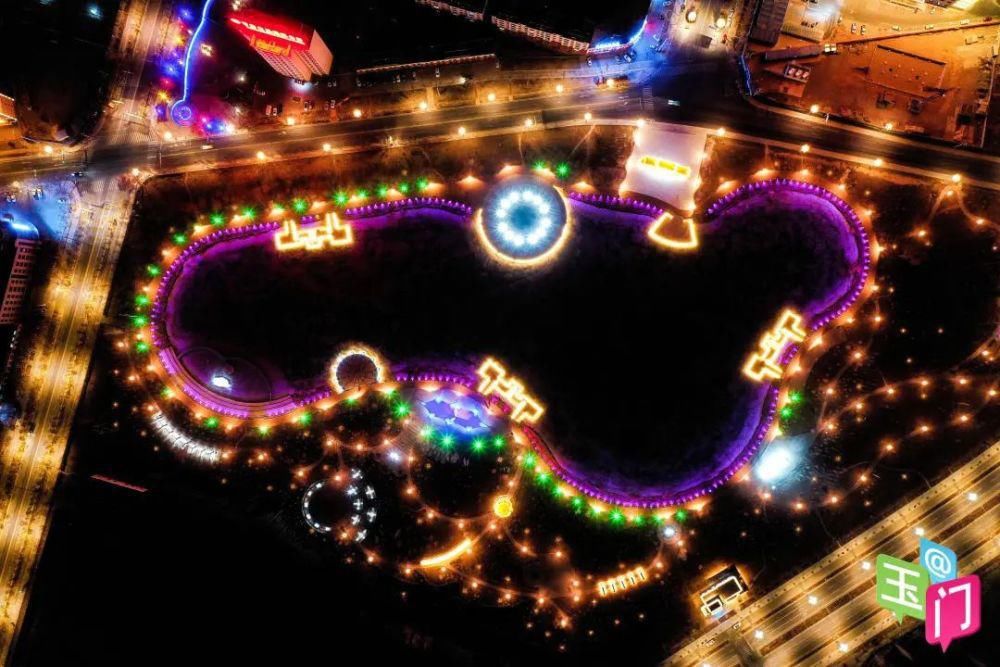 贝壳|玉门灯展高清大图，美翻啦~