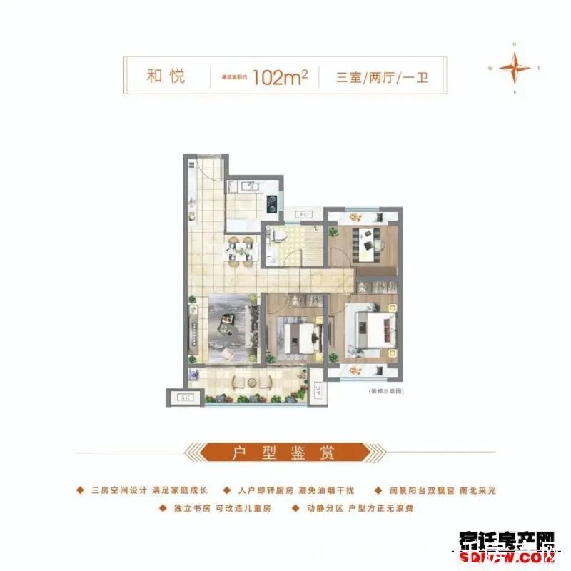 户型|目标破2W？最高备案均价1.5万！宿豫房价要争先！
