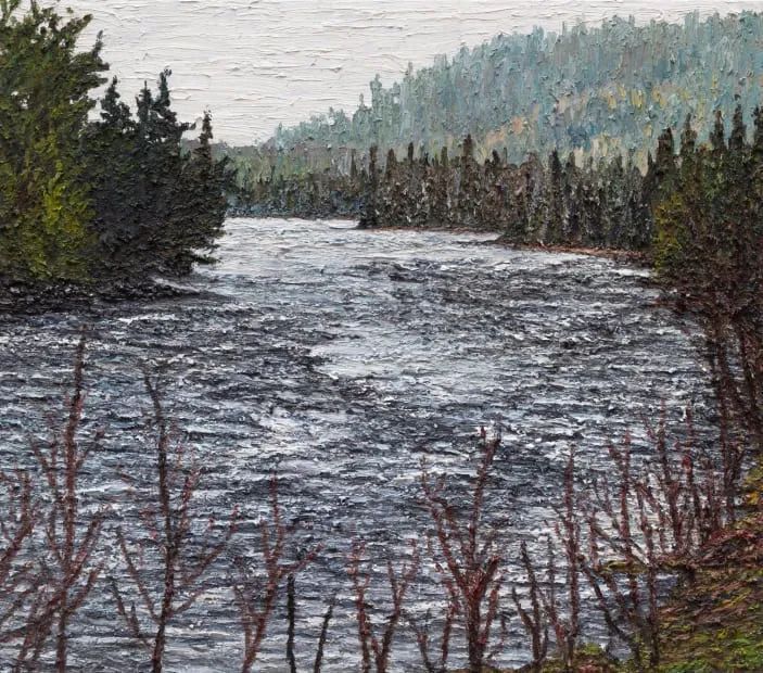 加拿大画家马特·巴恩的风景油画,笔触流畅,大美