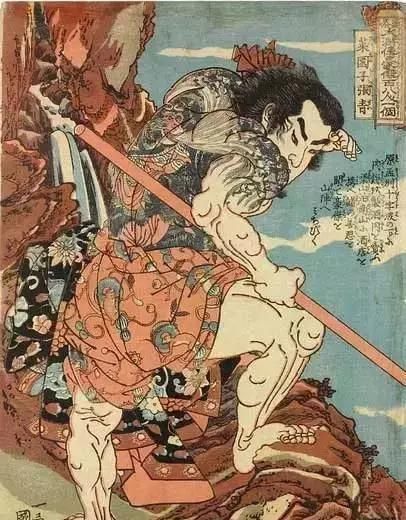 浮世绘&日本人眼中的梁山好汉长啥样——歌川国芳笔下的水浒人物