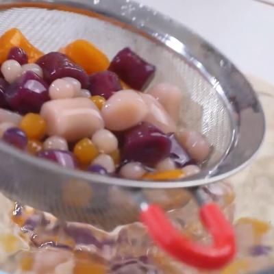 爆浆芋泥啵啵奶盖蛋糕 香甜松软超好吃