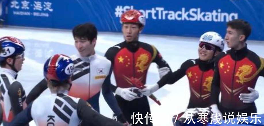 韩国队|中韩短道冲突!武大靖被挑衅想干架,00后小将拉着他,对手很嚣张