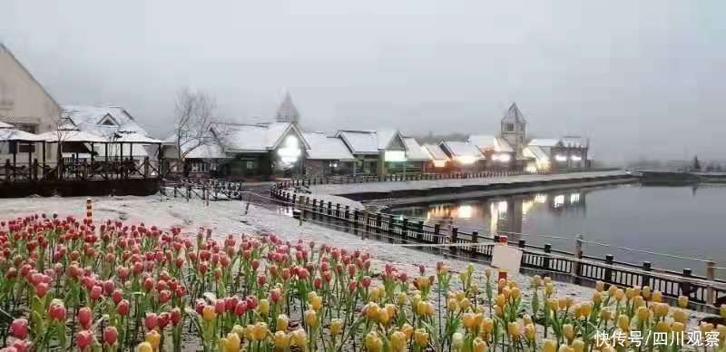 西岭雪山节后首场春雪上线