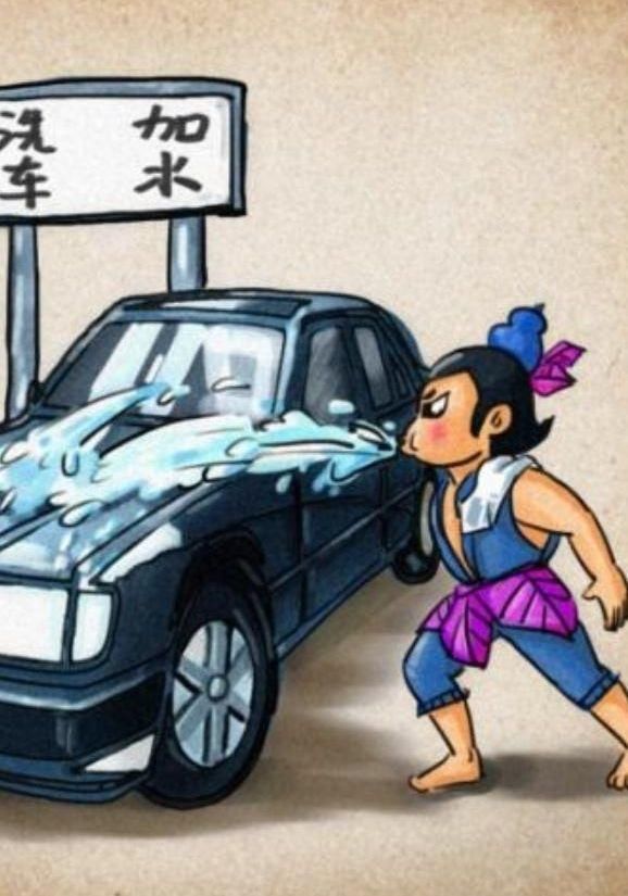 葫芦娃穿越到现代能干什么,五娃可以洗车,六娃你绝对想不到