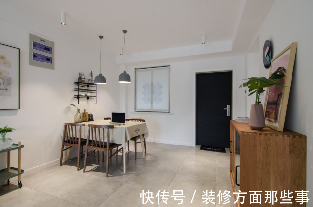 设计|106平简约三居室设计,清新的配色嗅出慵懒的味道