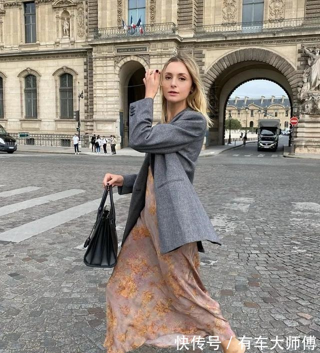 裙子 西装+裙子、西装+牛仔裤,秋冬这样搭配,时髦气质到不行!